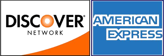 Discover & American Express Logo